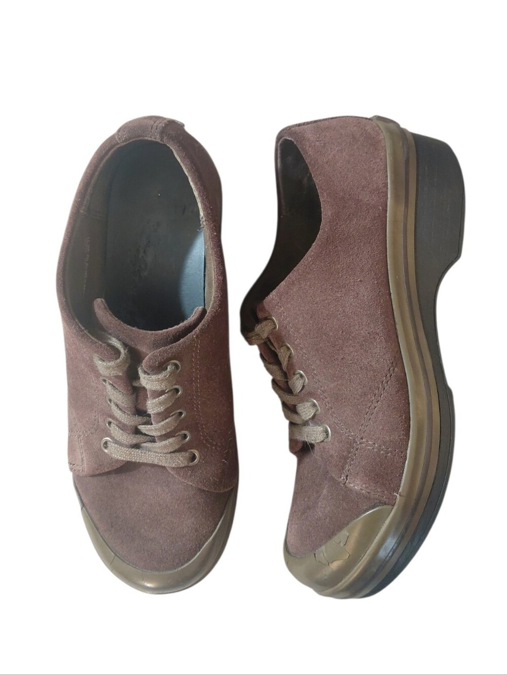 Dansko Veda Women's Brown Suede Lace-Up Sneakers Size 7